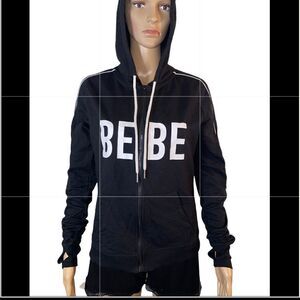 Bebe Sport Zip Up Hoodie Medium
